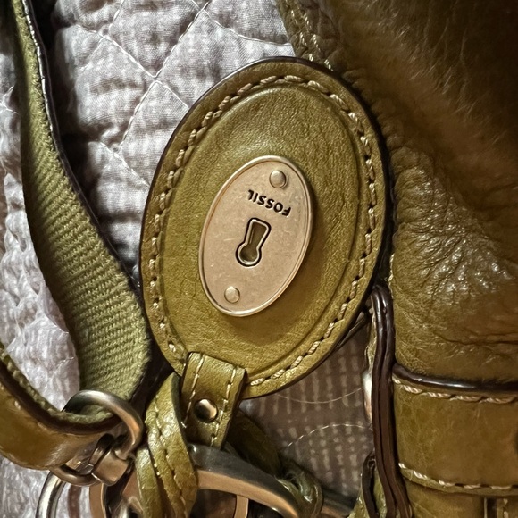 Real green leather fossil - Picture 4 of 5